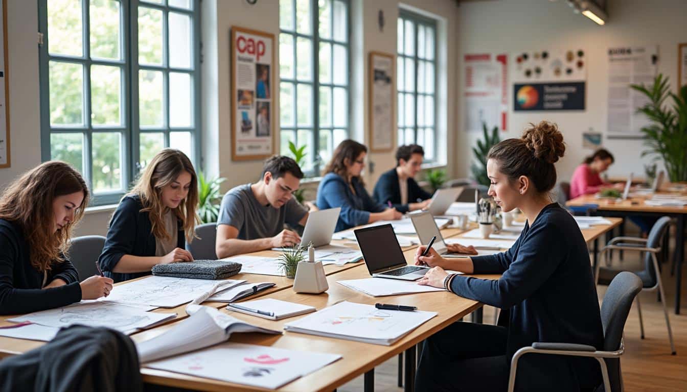 Illustration: Le CAP décorateur d’intérieur en école : diplôme officiel ou alternative ?
