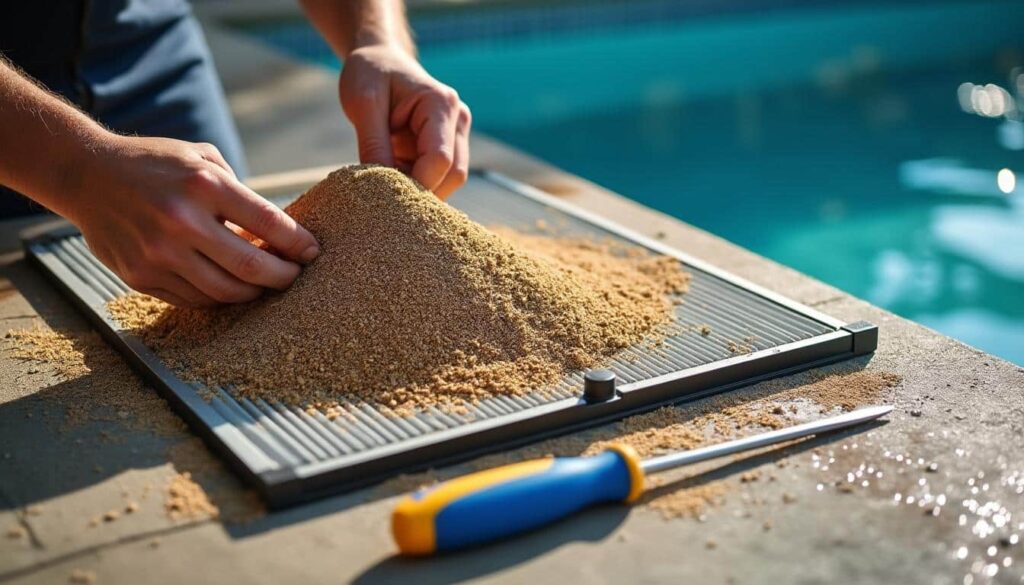 Changement du sable du filtre de piscine : guide complet et conseils