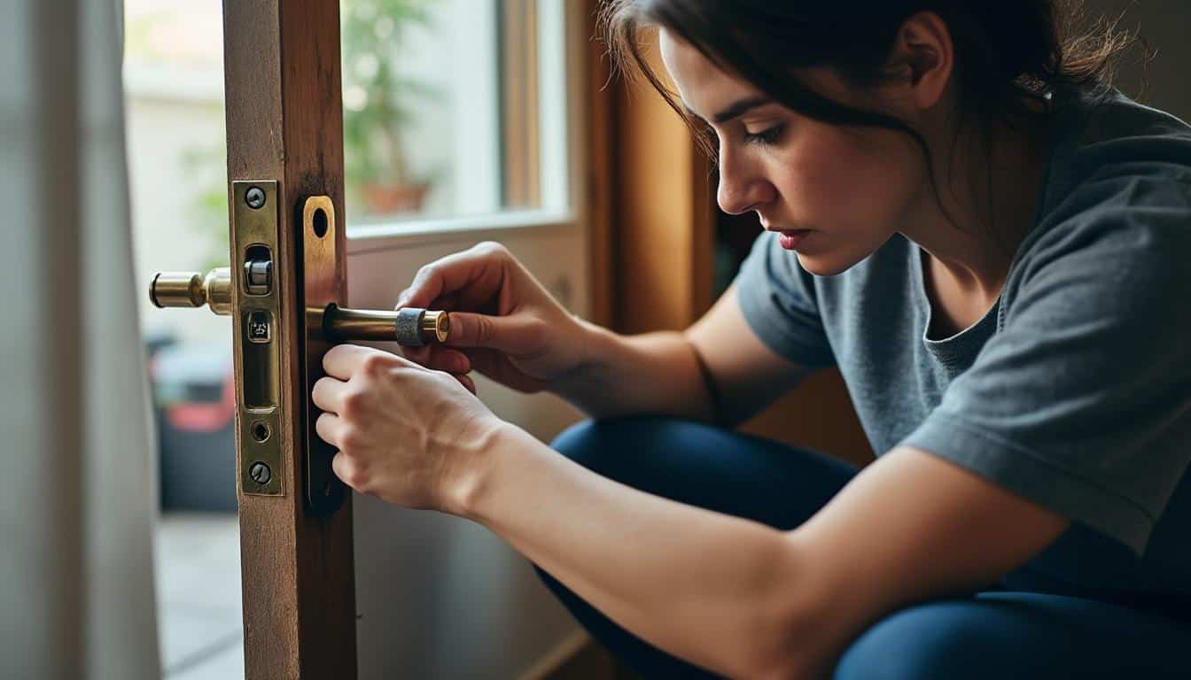 Illustration: Définition et enjeux du changement de serrure de porte d’entrée