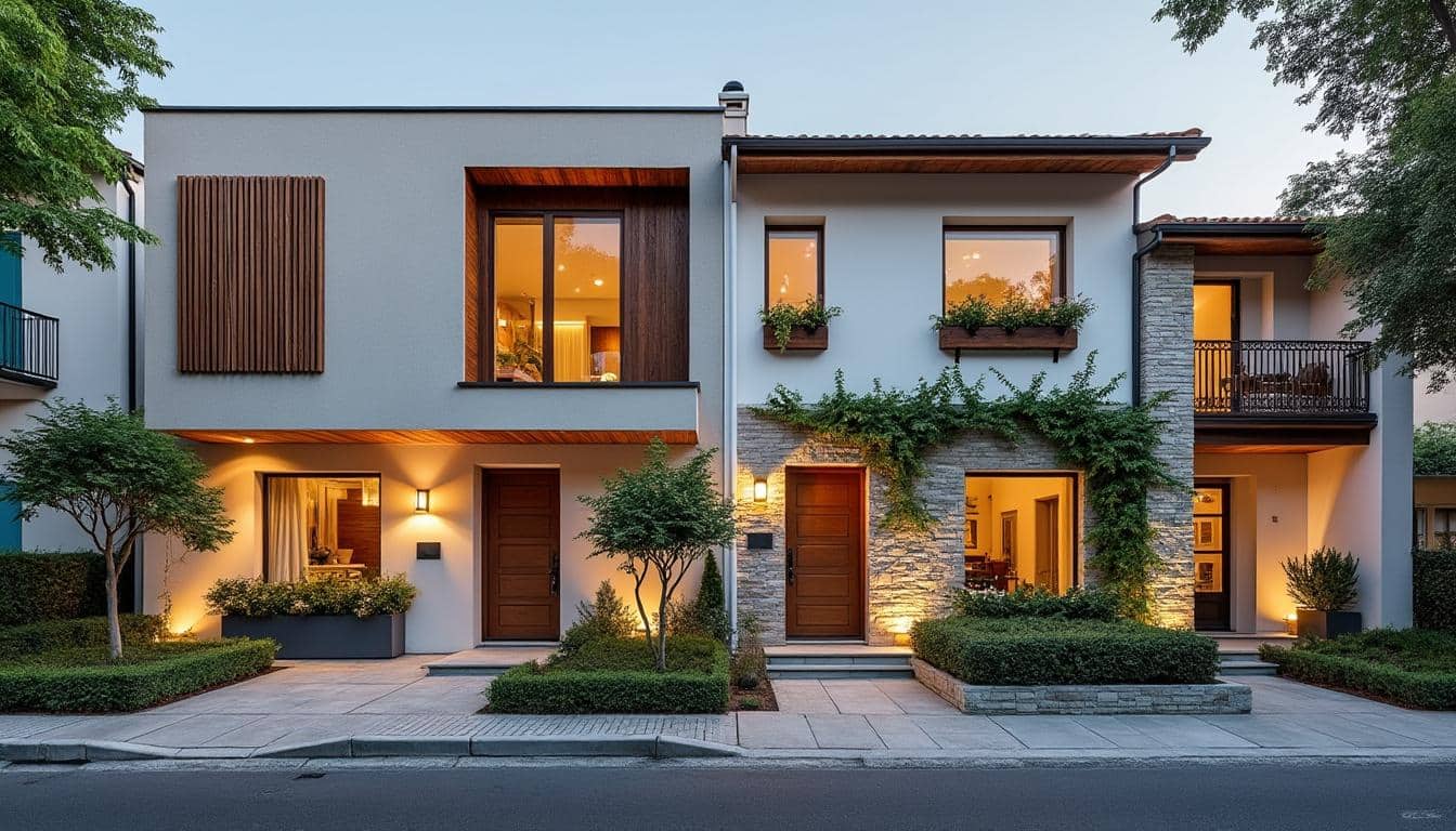 Illustration: Panorama des solutions de décoration de façade extérieure de maison