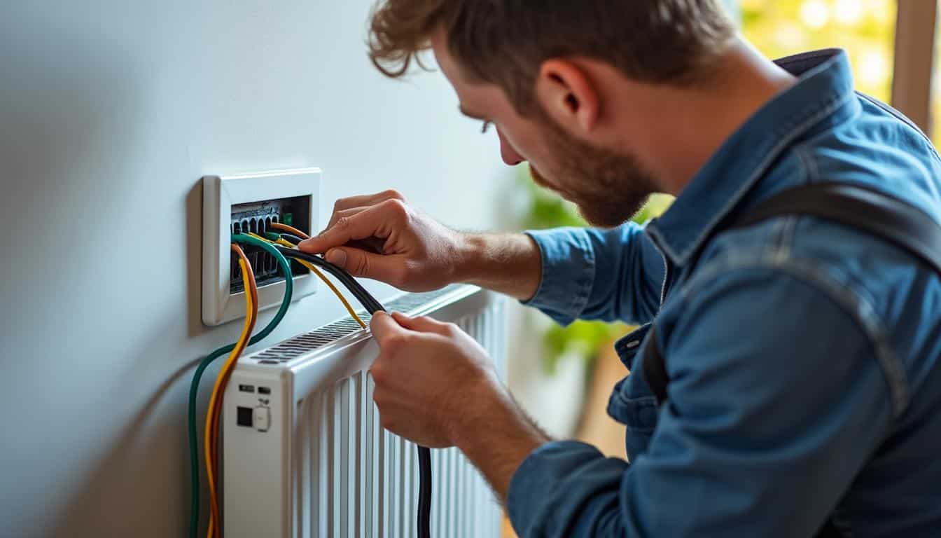 Illustration: Fonctionnement du fil pilote et modes de régulation du chauffage électrique
