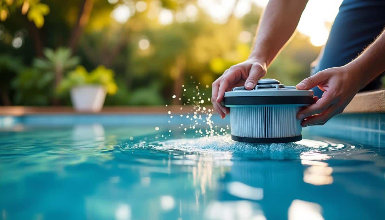 Illustration: Choisir et entretenir un filtre à sable pour piscine : critères et pratiques