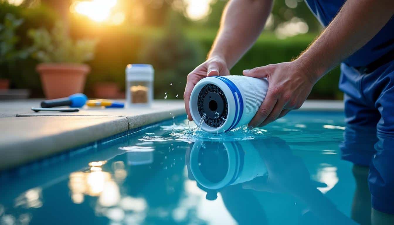 Illustration: Définition et rôle du filtre de piscine