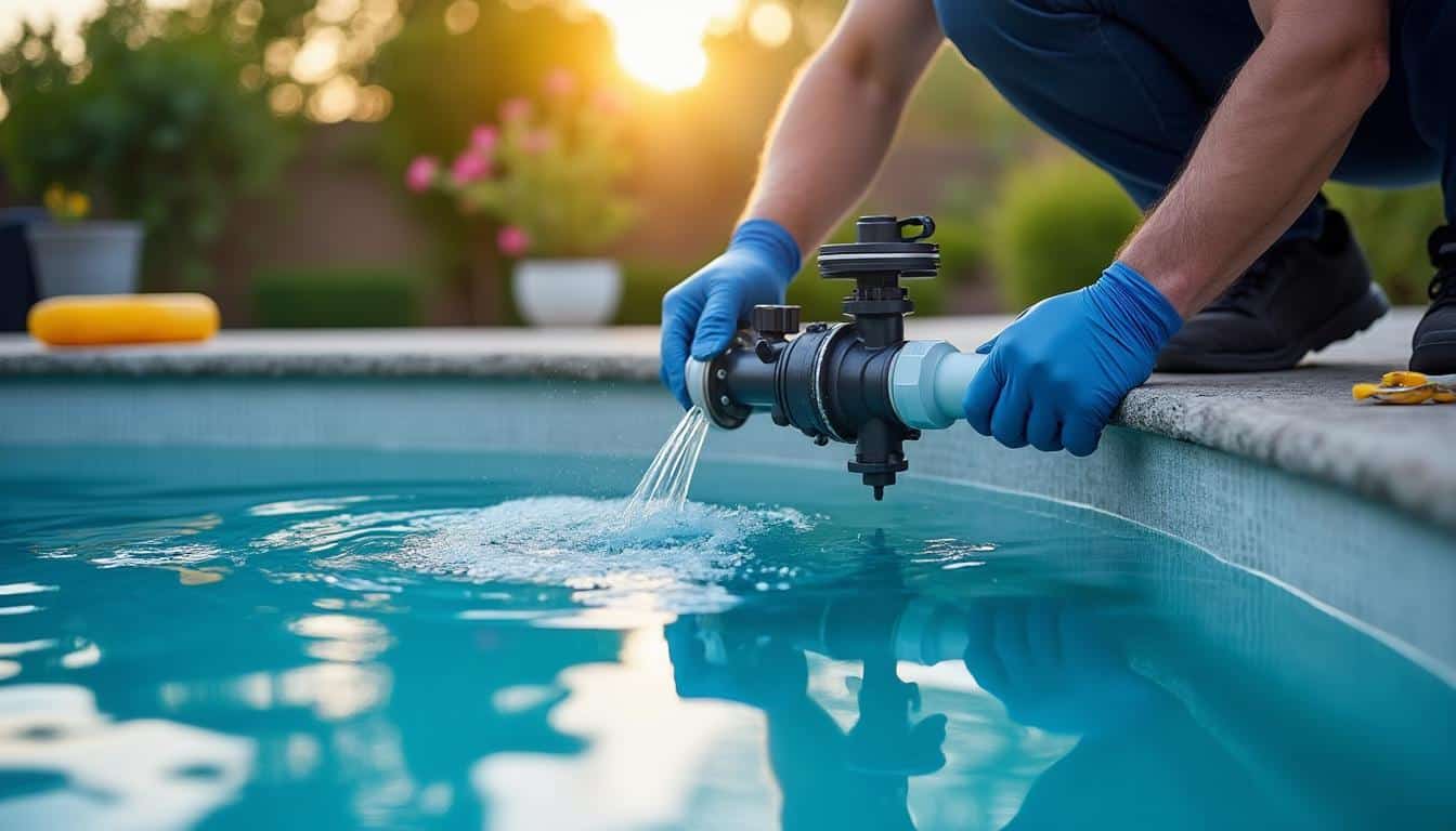 Illustration: Fonctionnement du système de filtration de piscine