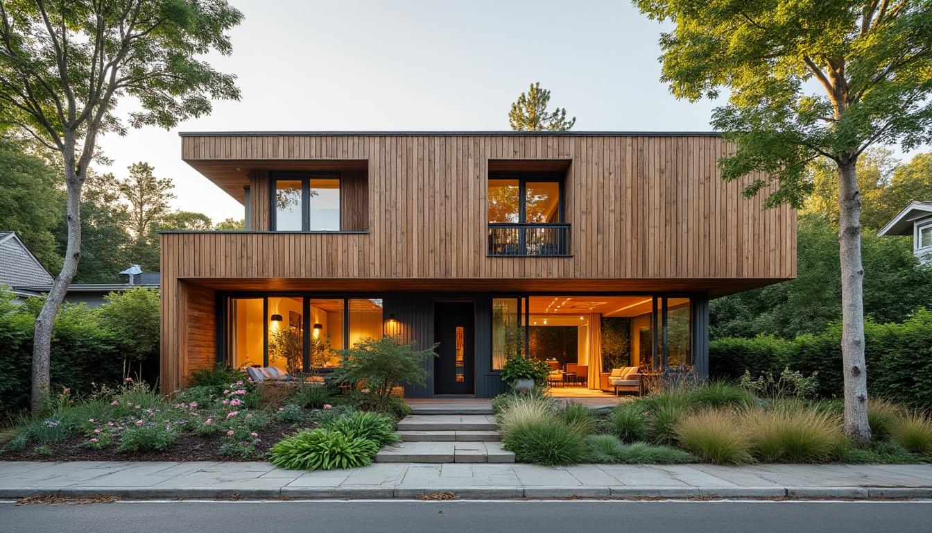 Illustration: Définition et atouts d’une maison à façade en bois