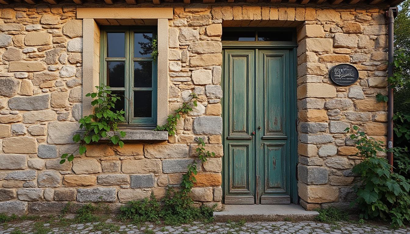 Illustration: Définition et caractéristiques d’une façade de maison en pierre