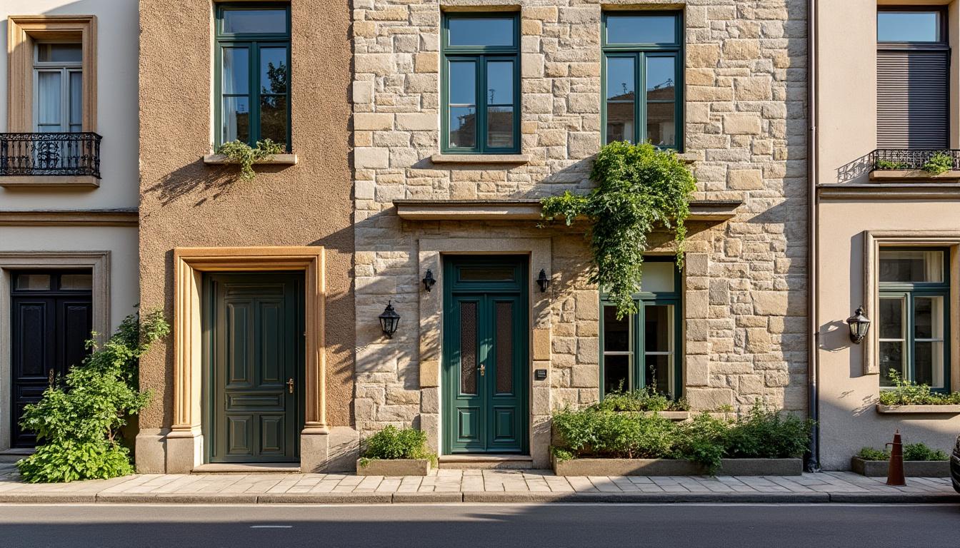 Illustration: Les différents types de pierre et finitions pour la façade de maison