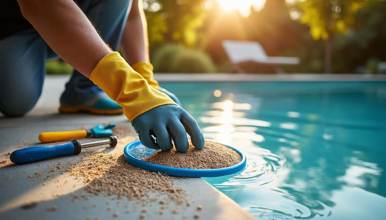 Illustration: Pourquoi le nettoyage du filtre à sable de piscine est essentiel