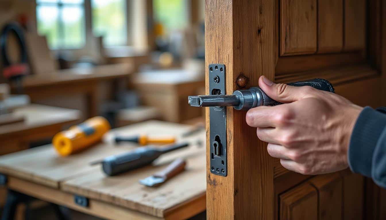 Porte équipée d’une serrure 3 points : sécurité et installation