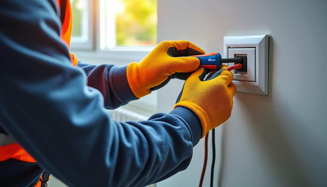 Illustration: Normes et sécurité liées à l’installation d’une prise électrique pour radiateur