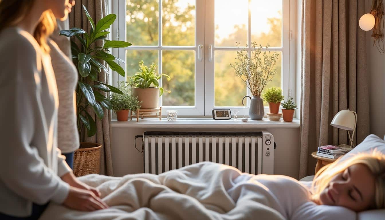 Illustration: Les critères de choix d’un radiateur électrique pour la chambre