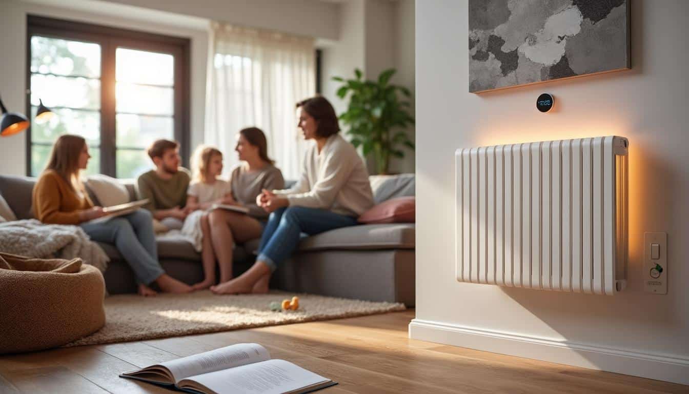 Illustration: Avantages et inconvénients des radiateurs électriques à inertie sèche