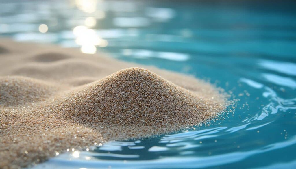Sable du filtre de piscine : guide pour choisir, entretenir et remplacer