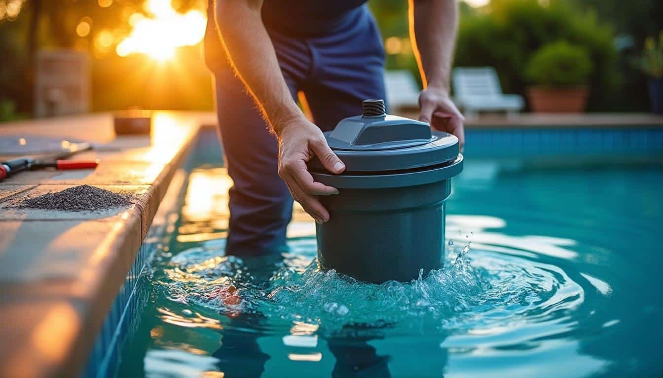 Illustration: Comprendre le rôle du média filtrant dans la filtration de piscine
