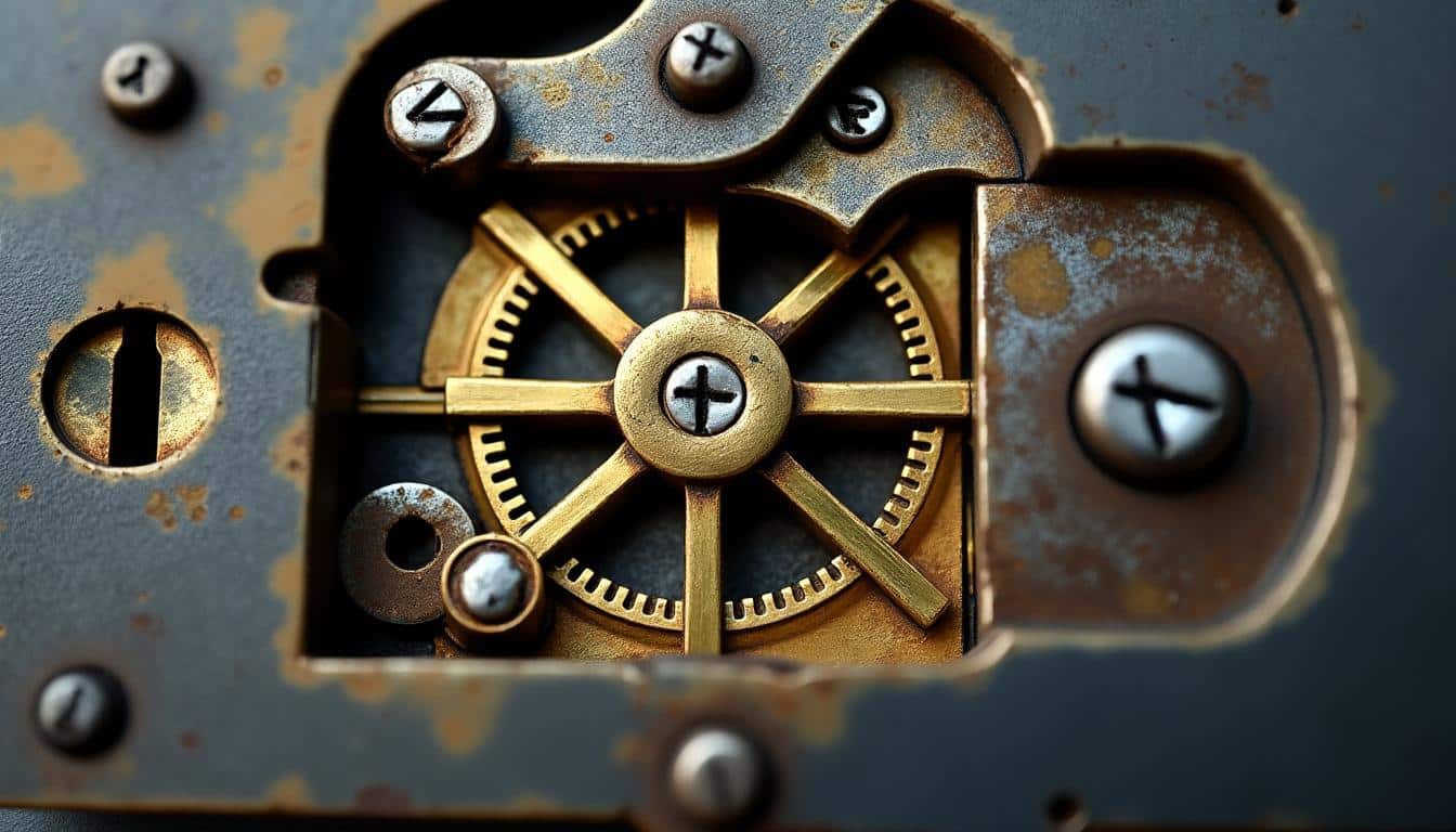 Schéma du mécanisme de serrure de porte Thirard : guide complet