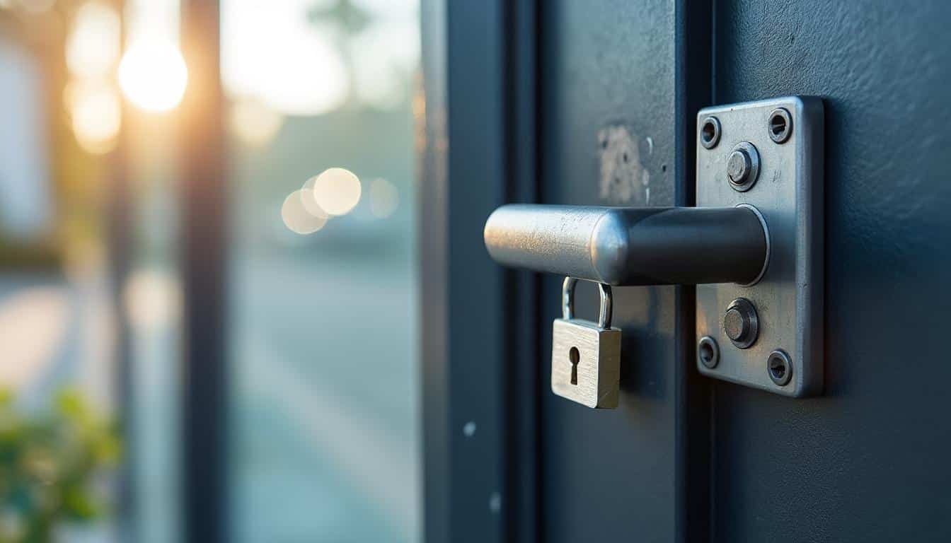 Serrure de porte de garage basculante : guide complet sécurité