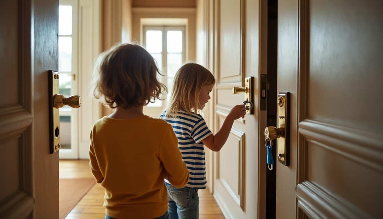 Illustration: Les différents types de serrures pour porte intérieure : panorama et usages