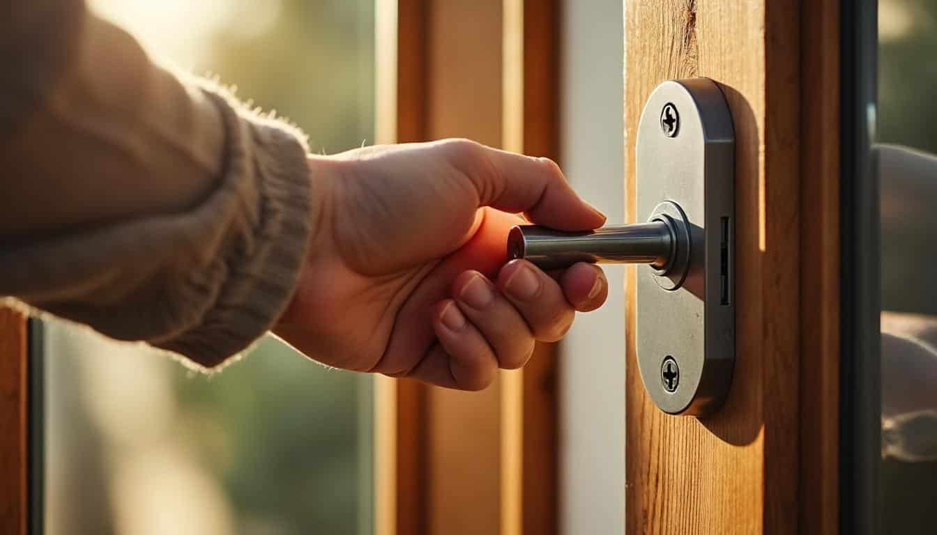 Illustration: Définition et fonctionnement d’une serrure de porte d’entrée à 3 points