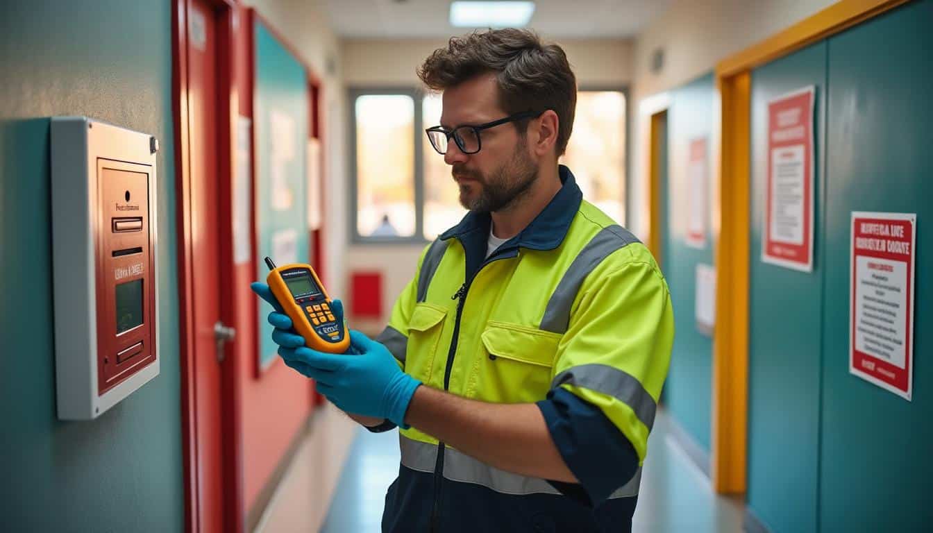 Illustration: Les normes et la réglementation sur le son des alarmes incendie