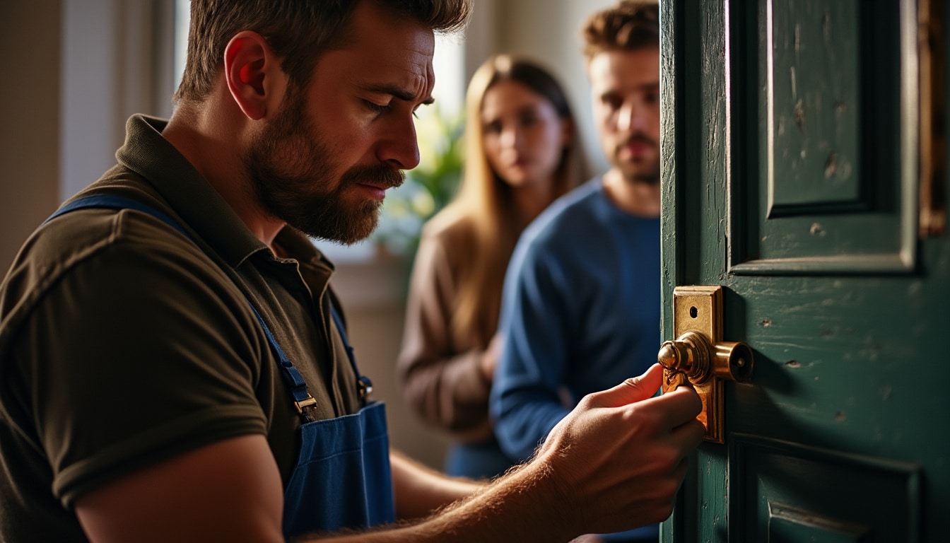 Illustration: Raisons et situations qui justifient de changer la serrure de porte