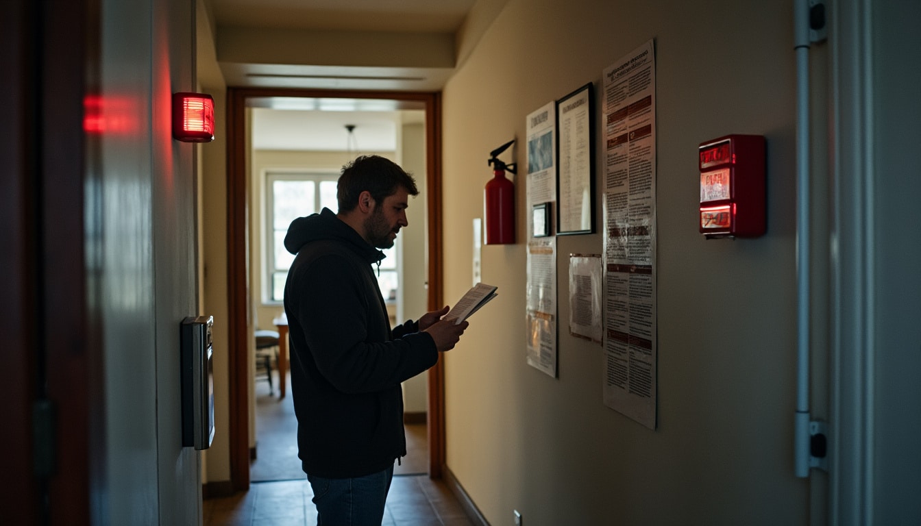 Illustration: Définition et fonctionnement d’une alarme incendie dans les bâtiments