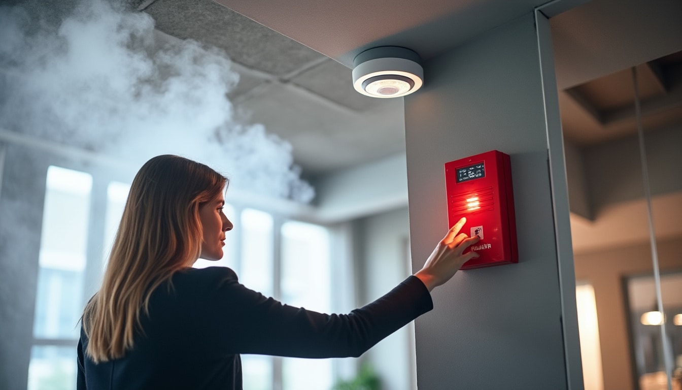 Illustration: Définition et principes du déclenchement de l’alarme incendie