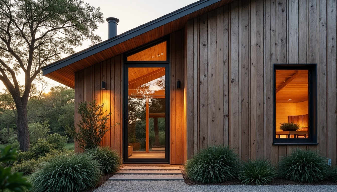 Illustration: Les avantages et inconvénients d’une façade en bois pour maison