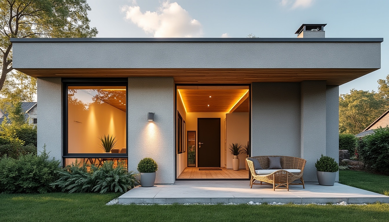 Illustration: Définition et rôle de la façade extérieure de maison