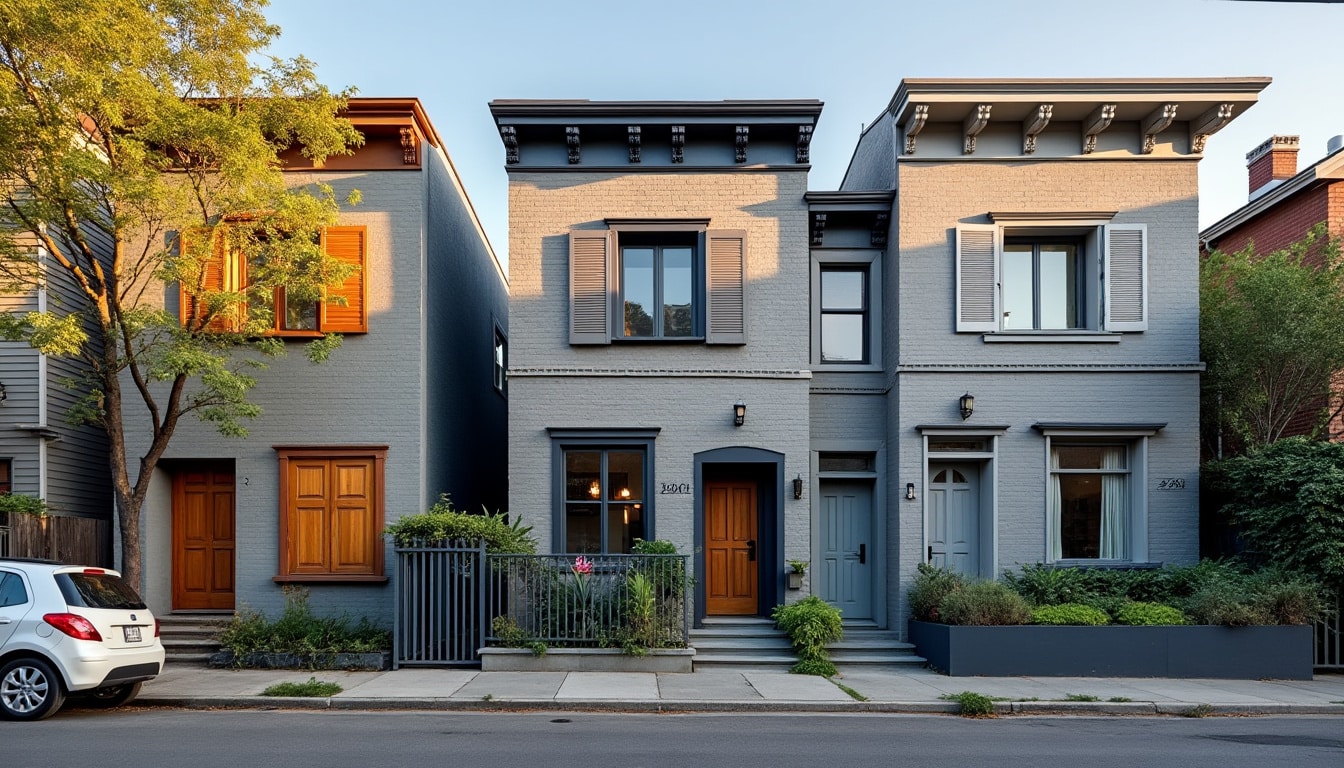 Illustration: Inspirations et tendances autour de la maison à façade grise