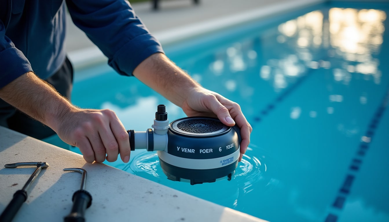 Illustration: Comprendre le fonctionnement du filtre de piscine à vanne 6 voies