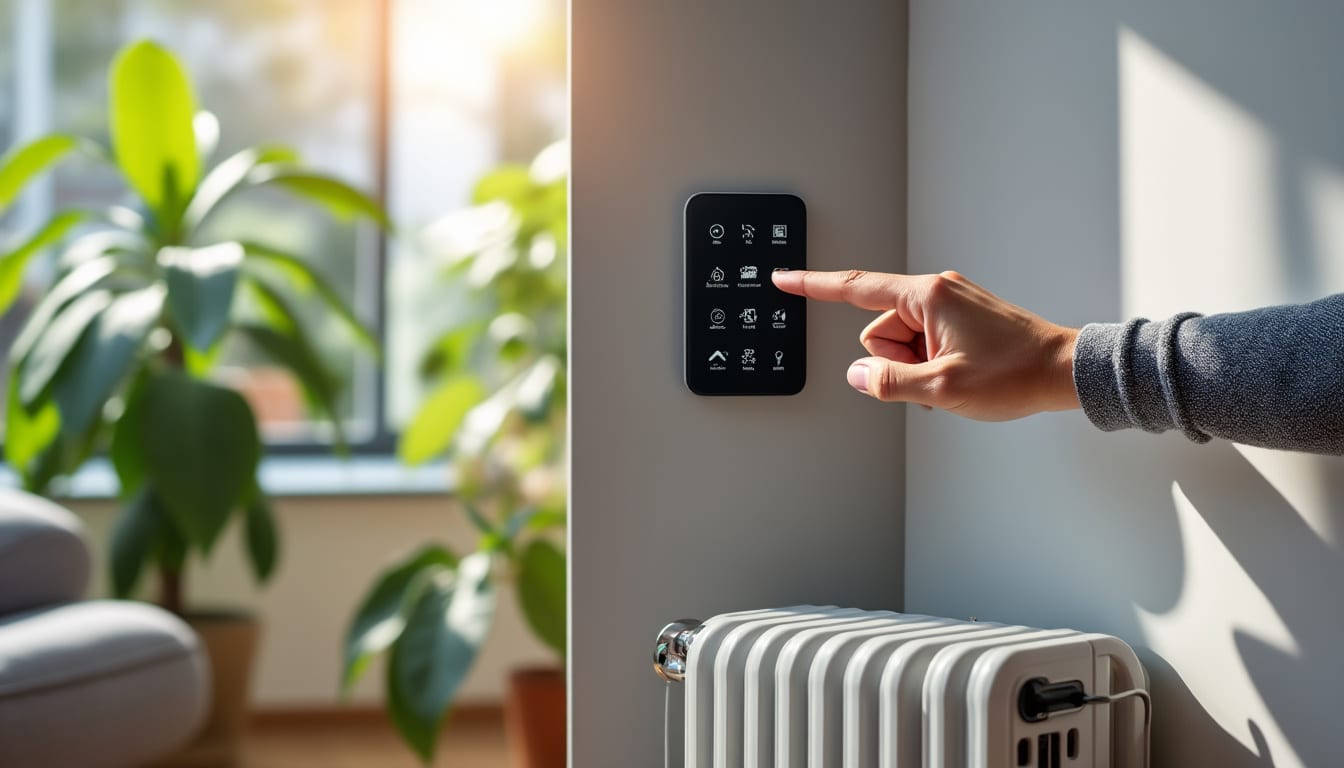 Illustration: Présentation et utilité des pictogrammes des symboles du radiateur électrique