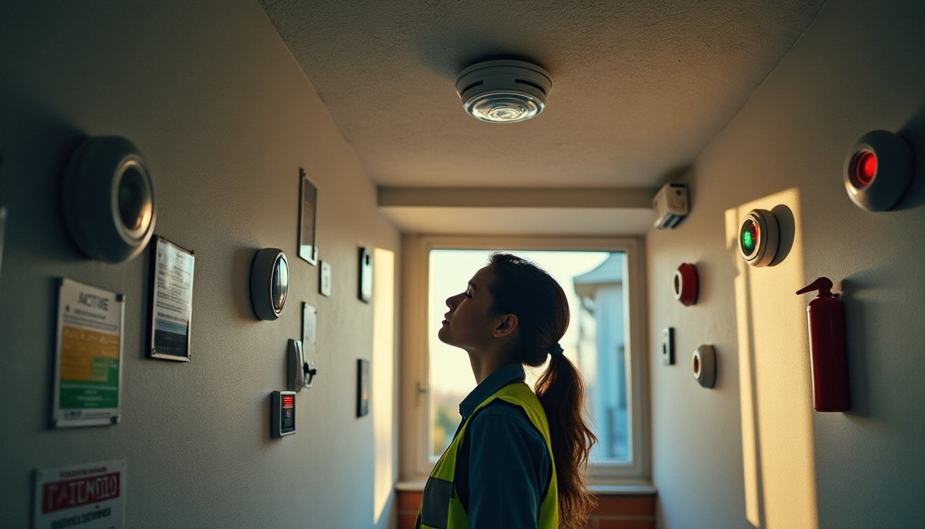 Illustration: Identifier le type d’alarme incendie pour une extinction efficace