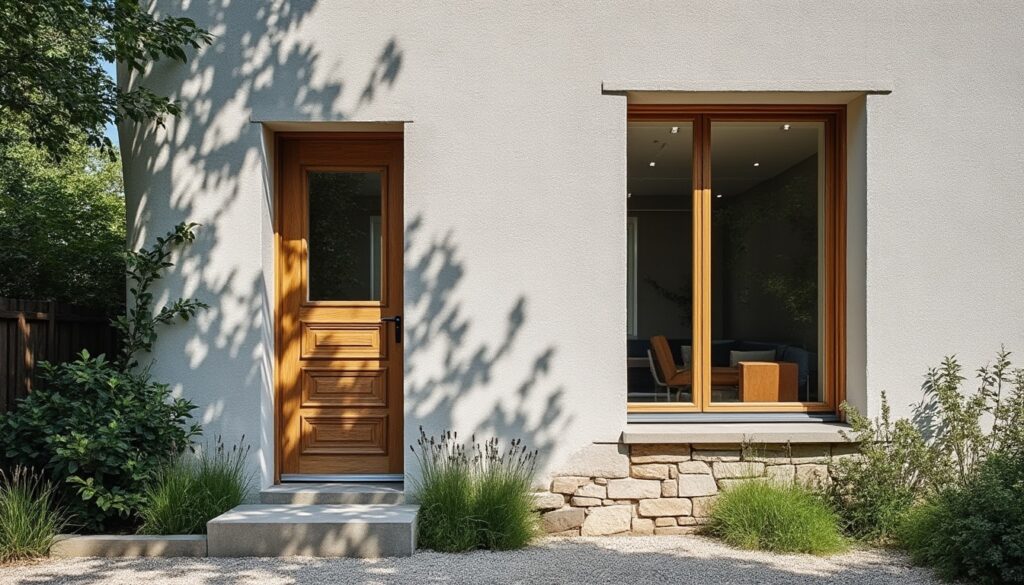 Façade de maison blanc et gris : idées, conseils et inspirations