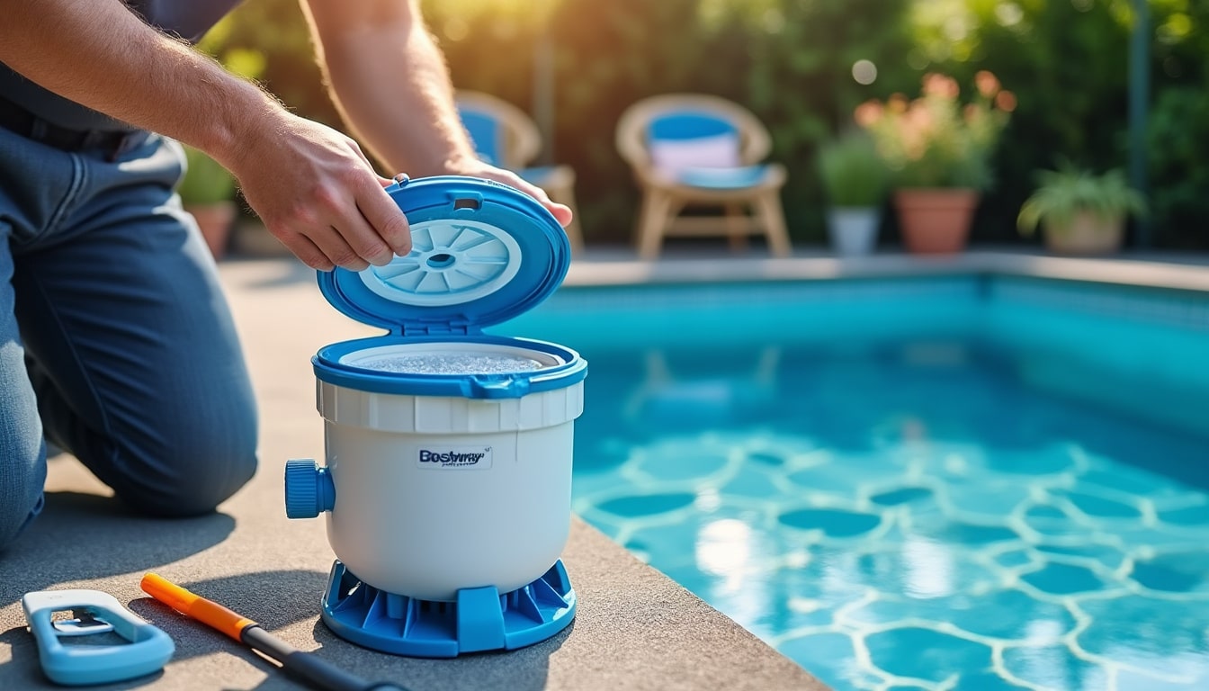 Illustration: Comprendre le fonctionnement du filtre de piscine Bestway