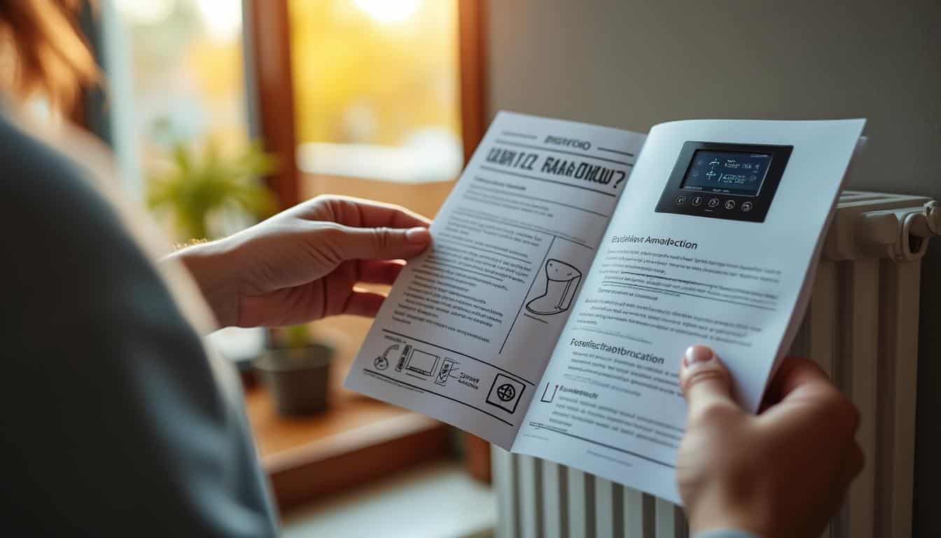 Illustration: Comprendre la notice des symboles du radiateur électrique Atlantic pour mieux programmer votre appareil