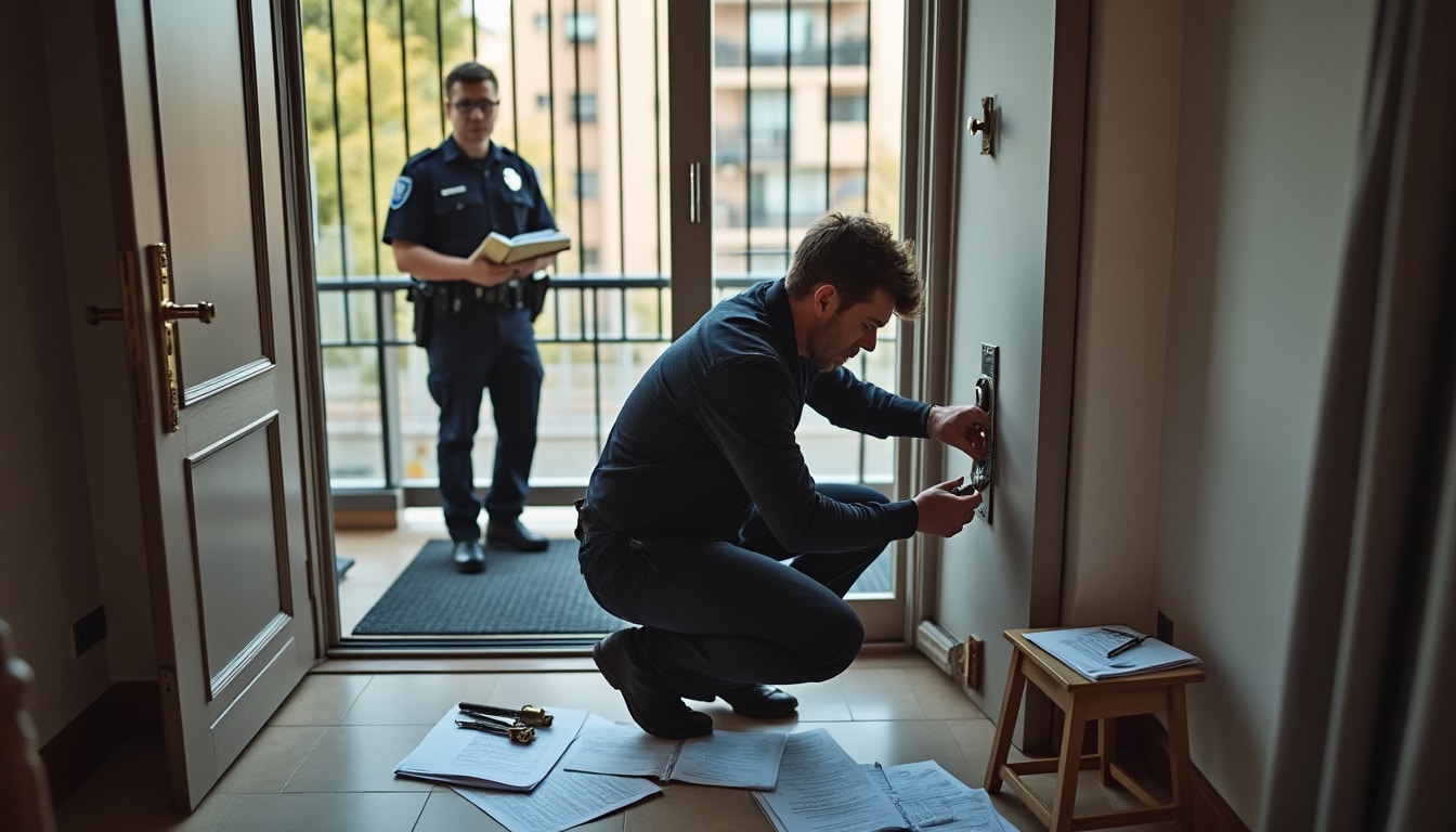 Illustration: Définition et cadre juridique du changement de serrure en situation litigieuse