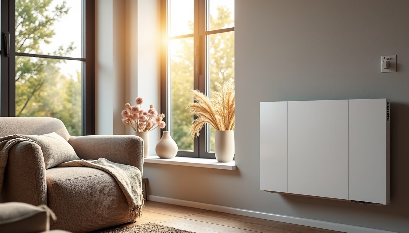 Illustration: Définition et principe du radiateur à inertie fluide électrique