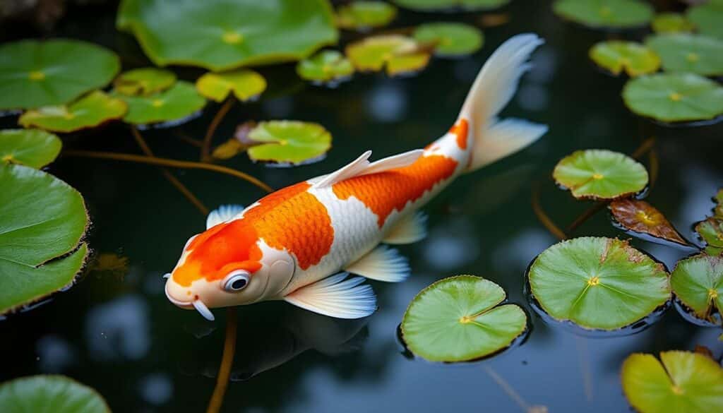 Algue dans le bassin à carpe koi sensible : maîtriser leur prolifération