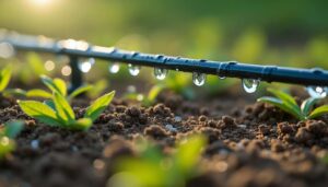Arrosage goutte à goutte bouché sur une ligne : solutions efficaces