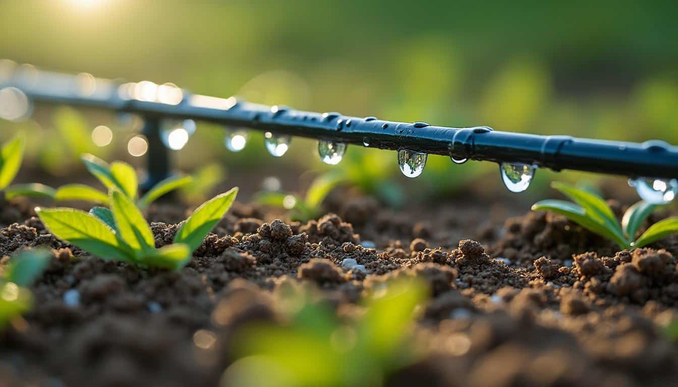 Arrosage goutte à goutte bouché sur une ligne : solutions efficaces