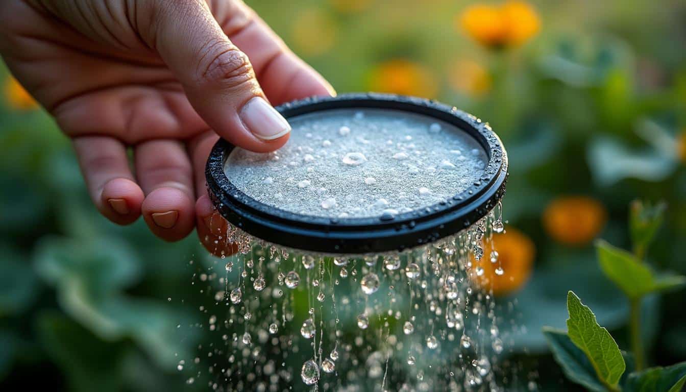 Arrosage goutte à goutte : filtre et diagnostic du colmatage efficace