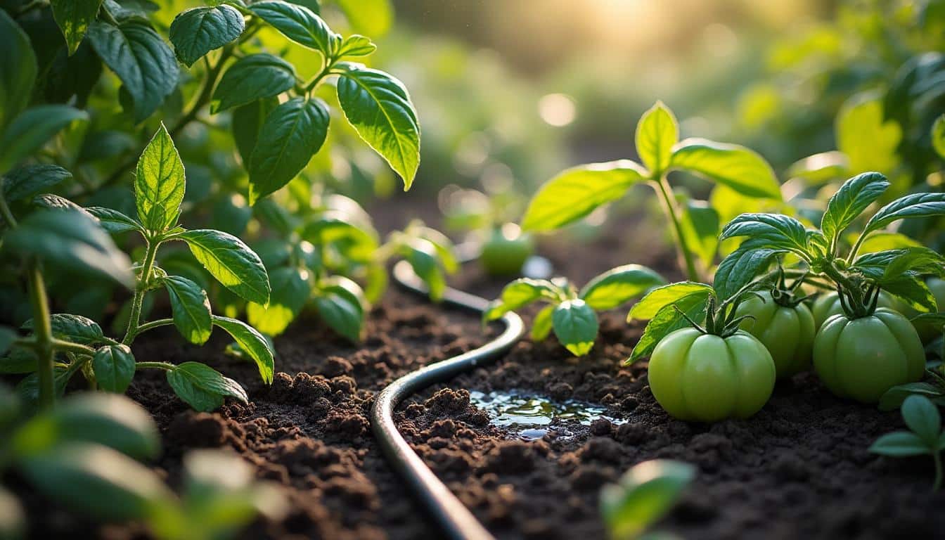 Illustration: Comprendre l’arrosage goutte à goutte pour lutter contre la soif et le stress des plantes