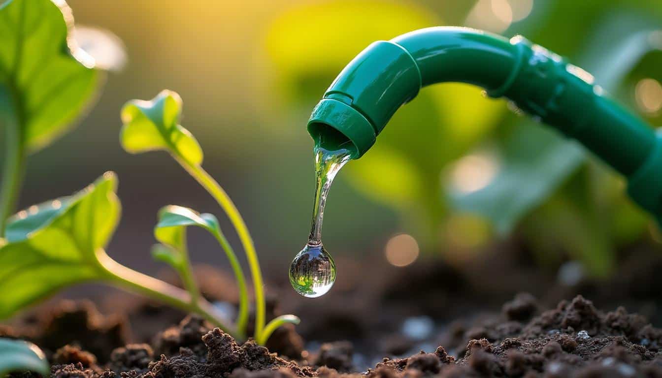Arrosage goutte-à-goutte : réglage du débit optimal pour un jardin sain