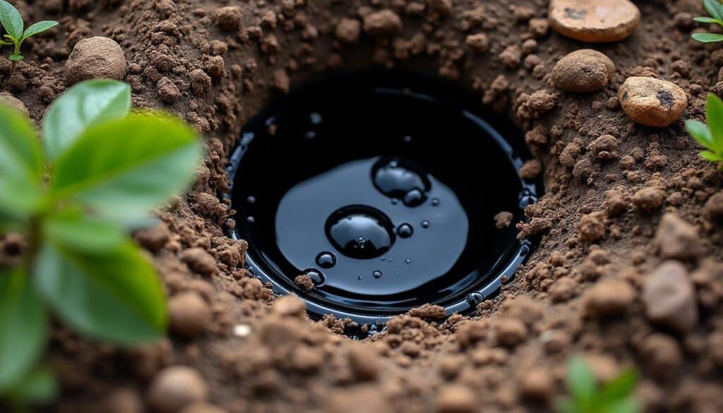 Arrosage goutte à goutte : tuyau enterré et localisation précise