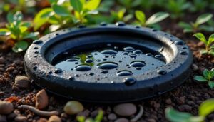 Arrosage goutte-à-goutte avec tuyau poreux : entretien facile et durable