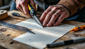 Comment couper du lambris PVC : guide précis pour une découpe parfaite