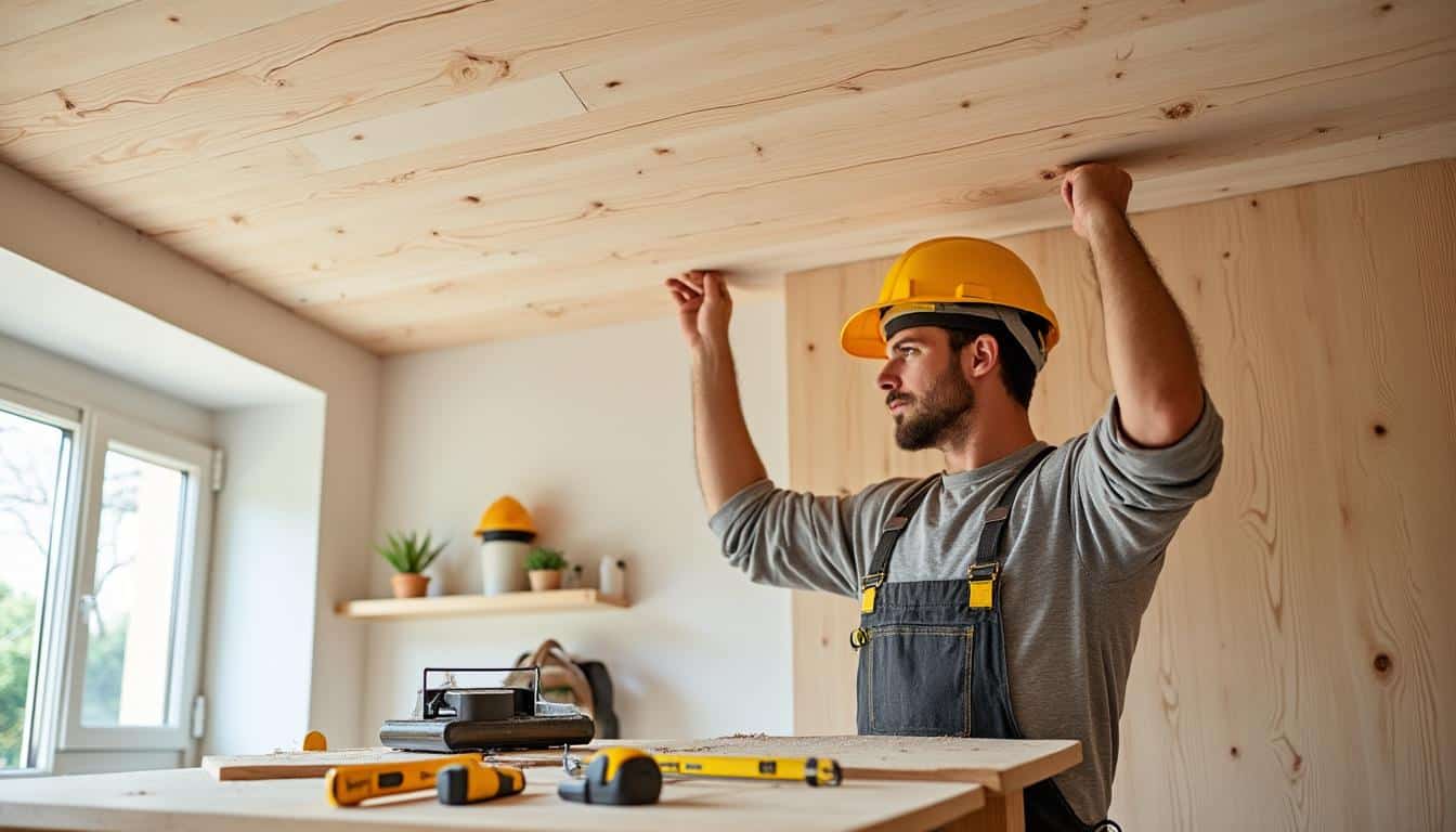 Illustration: Comprendre l’intérêt du lambris pour un plafond décoratif et pratique