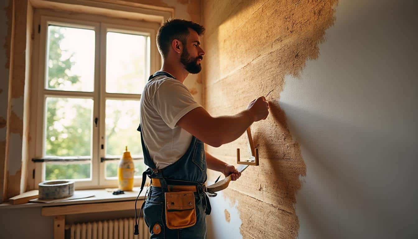 Illustration: Préparer correctement le support en bois pour un résultat durable