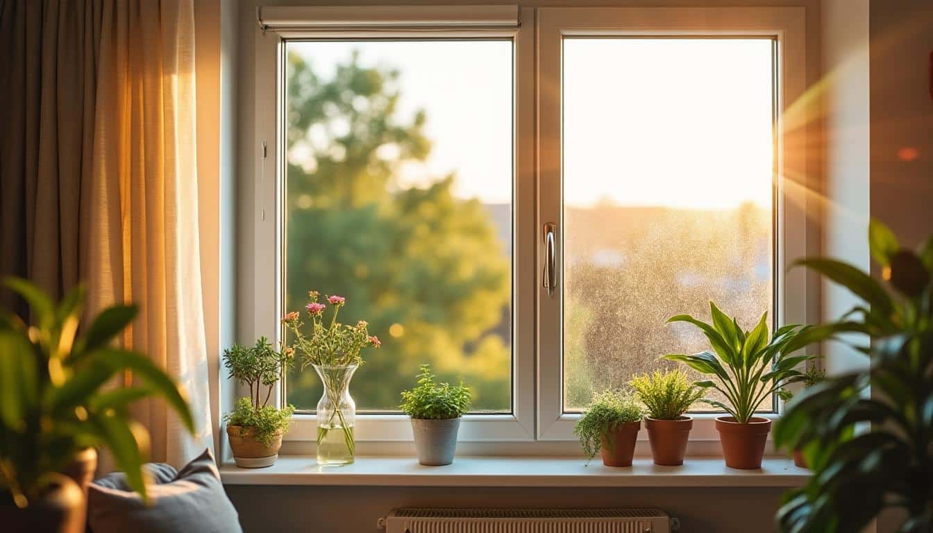 Illustration: Pourquoi l’aération sur la fenêtre en PVC est essentielle pour un air sain et un logement confortable