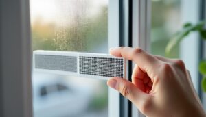 Aération sur la fenêtre en PVC : guide pour un air sain et frais